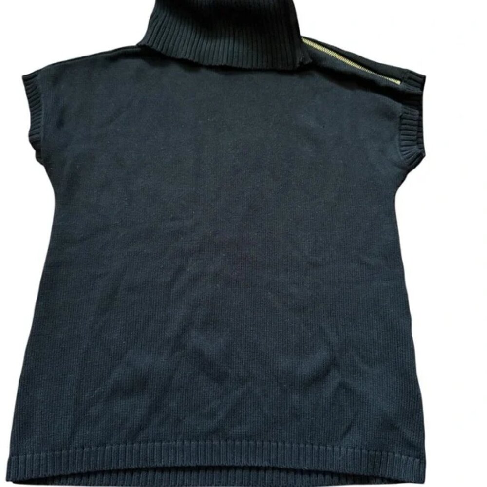 MK Black Turtleneck